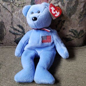 TY Beanie Babies America PE pellets 2001
